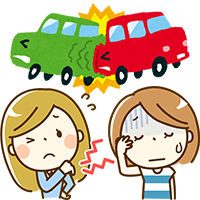 交通事故でのむち打ち